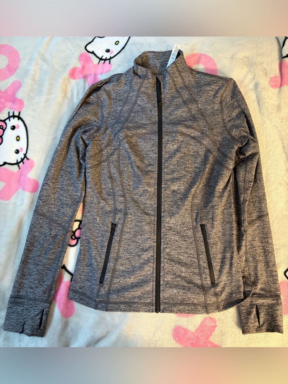 Women’s Lululemon Define Jacket Heathered Grey Size 12